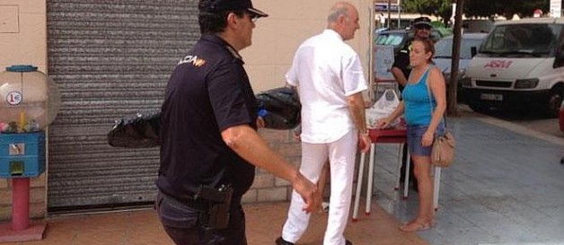 Cinco horas de tensión en Torre del Mar